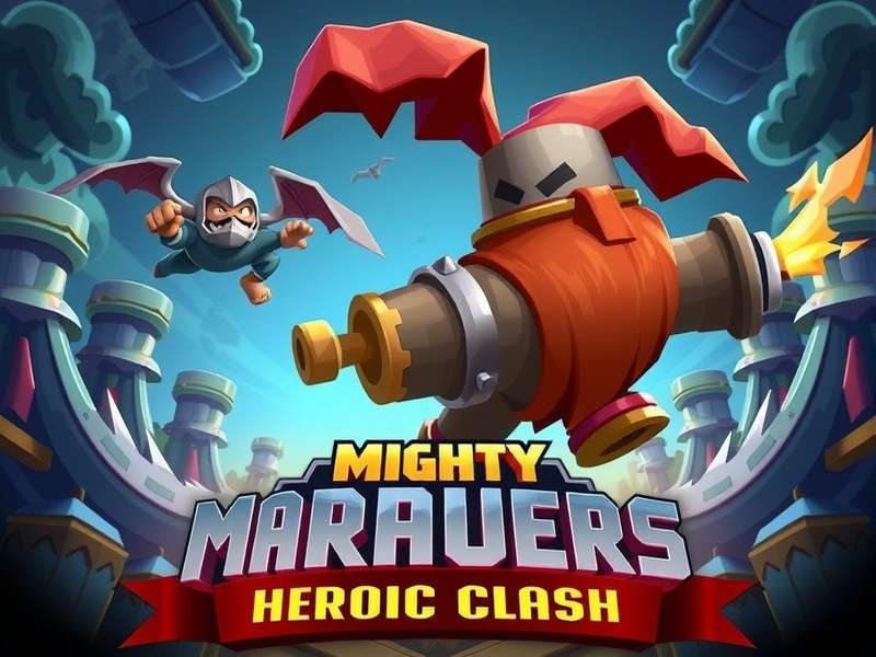 Mighty Marauders Heroic Clash Game Banner
